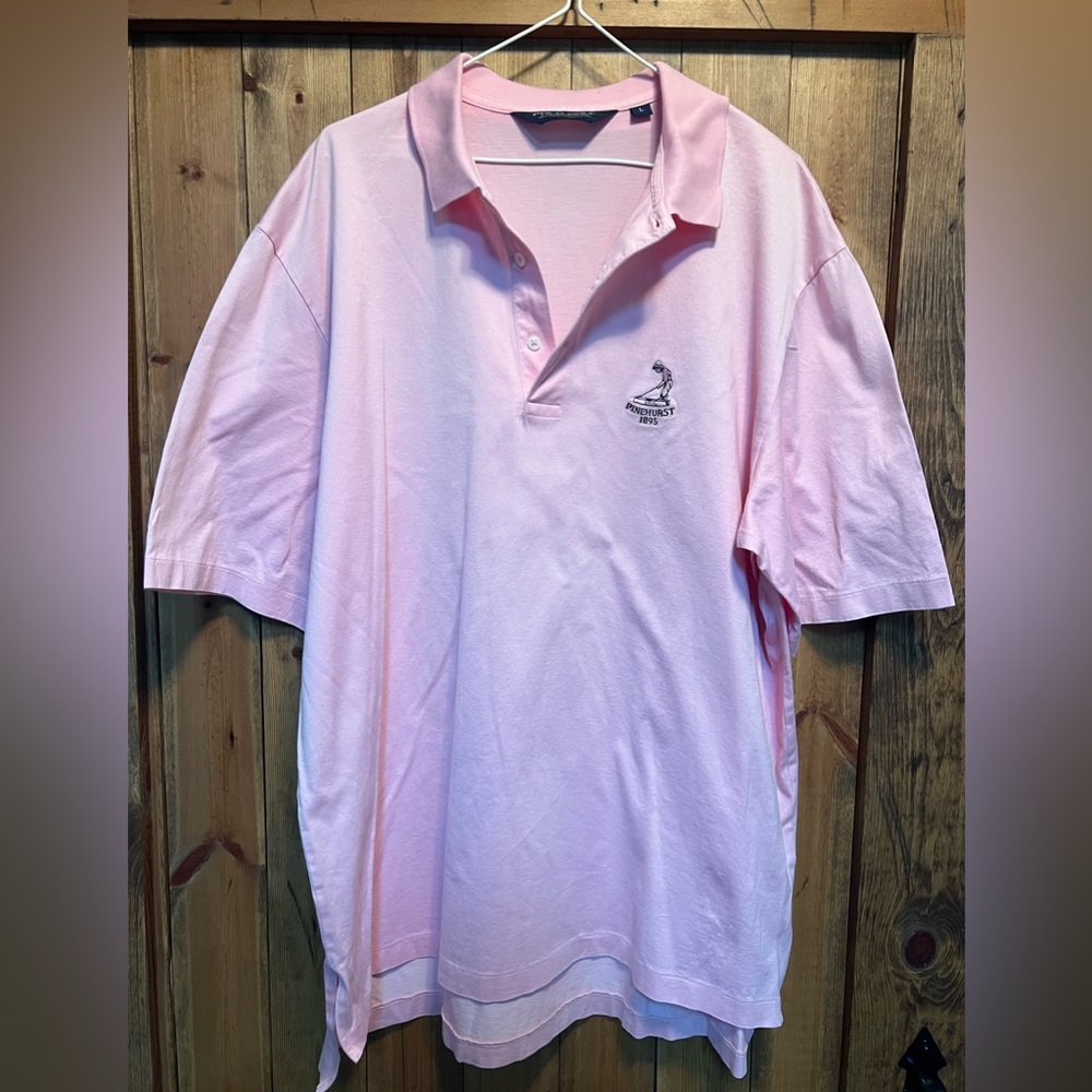 Men’s Large Polo Sport Pinehurst golf polo